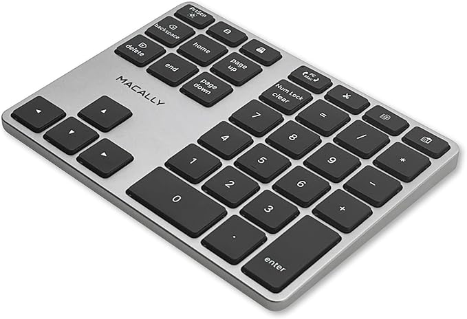 Macally Bluetooth Number Pad for Laptop by Macally