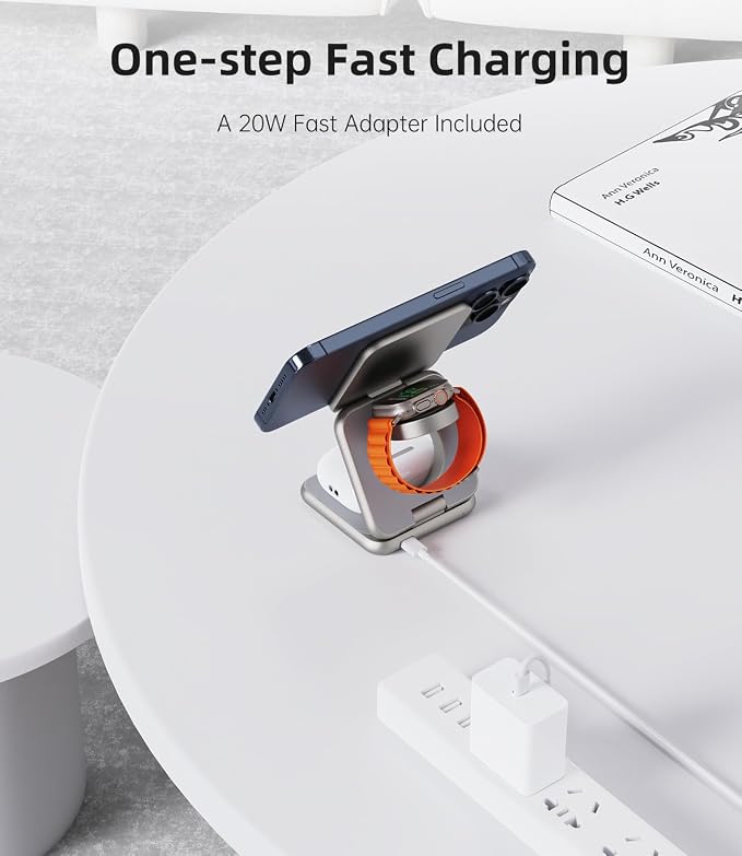 Foldable 3 in 1 Charging Station - Image 6