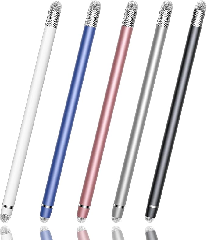 5 PCS Stylus Pen for Touchscreen, 2-in-1 High Precision, Sensitive Stylus Pen by YITIAOXIAOYU