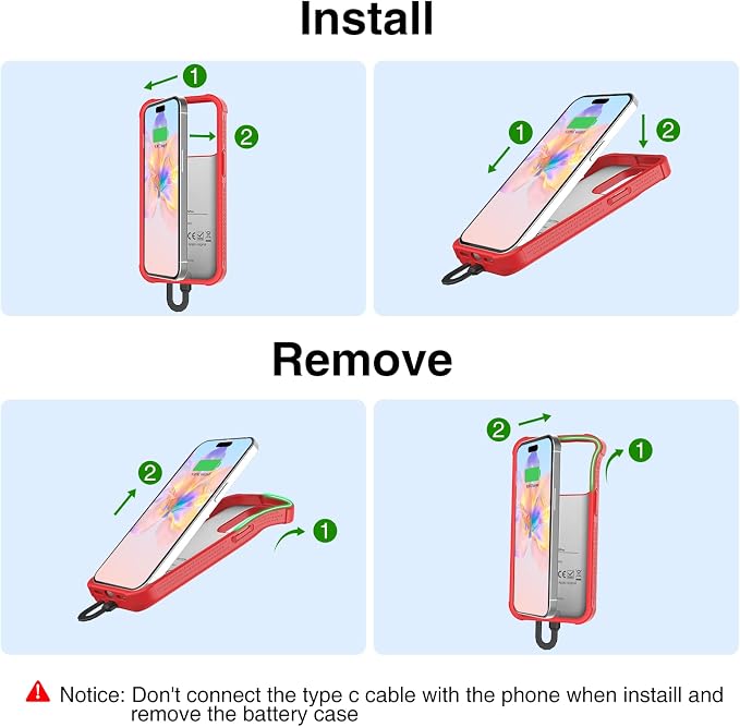 GIN FOXI Fast Charging Battery Case - Image 7
