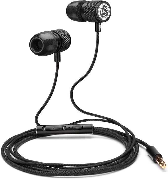 LUDOS Ultra Wired Earbuds in-Ear Headphones, 5 Years Warranty, Earphones - Image 4