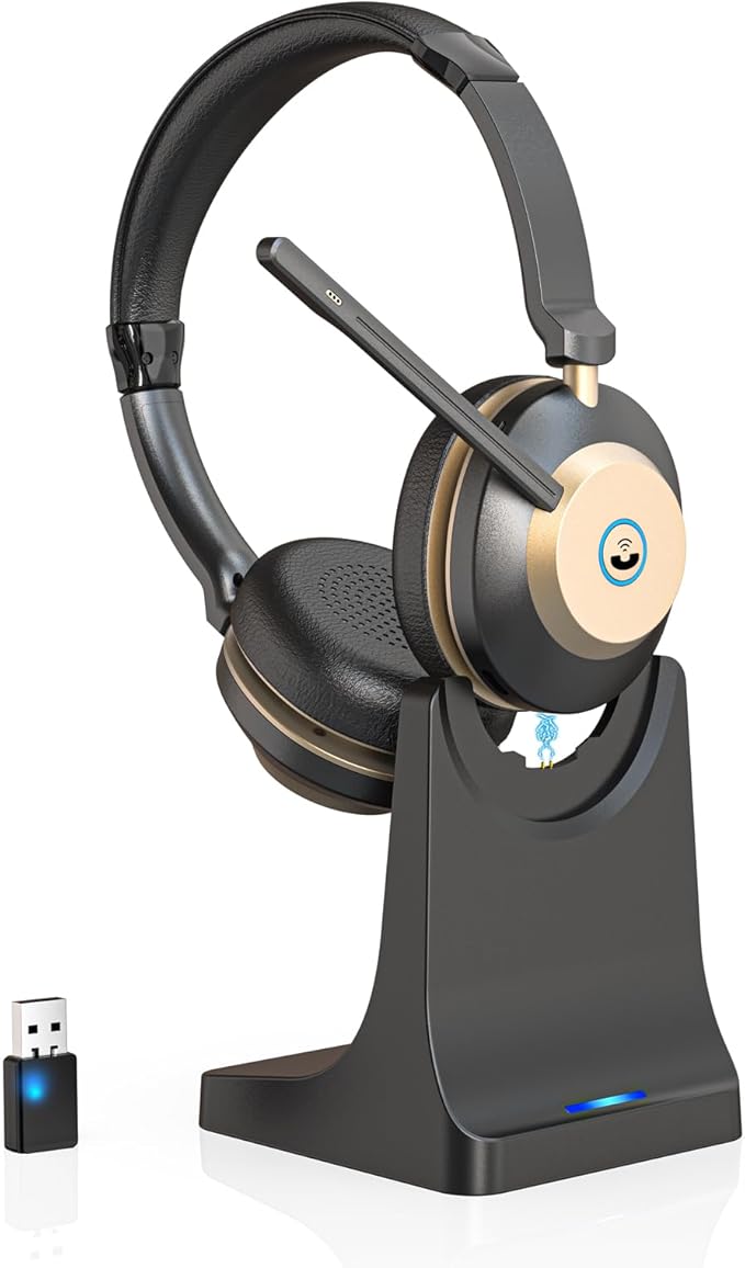 Earbay Wireless Headset with Mic by Earbay