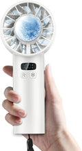 2025 Portable Handheld Ice Fan, Turbo Cooling Fans, 100 Gear Hurricane Wind by DDTPDE