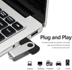 Aiibe 64GB Flash Drive 10 Pack 64GB USB Flash Drives Bulk USB Drive Thumb Drive - Image 3