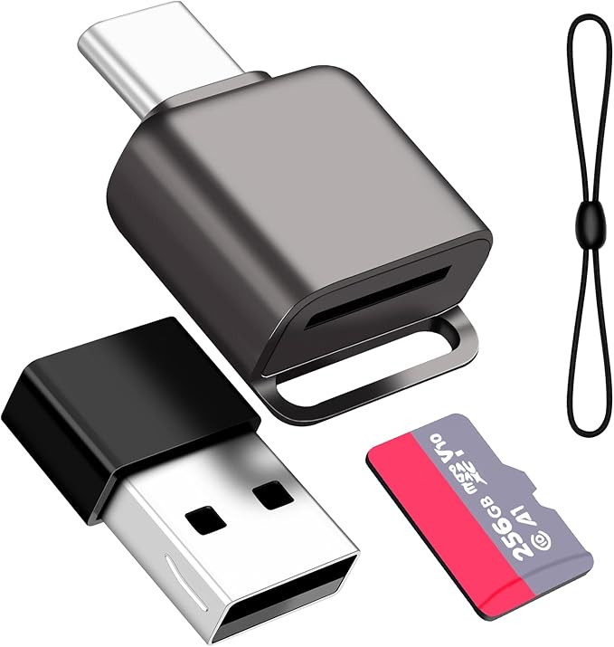 Micro SD Card Reader, BORLTER CLAMP TF Card Reader USB C 3.0 to TF/Micro SD by BORLTERCLAMP