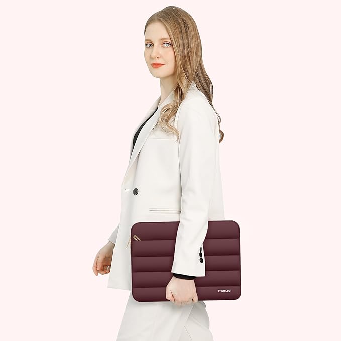 MOSISO 15-15.6 inch Laptop Case, 16 inch Puffy Laptop Sleeve Compatible - Image 6