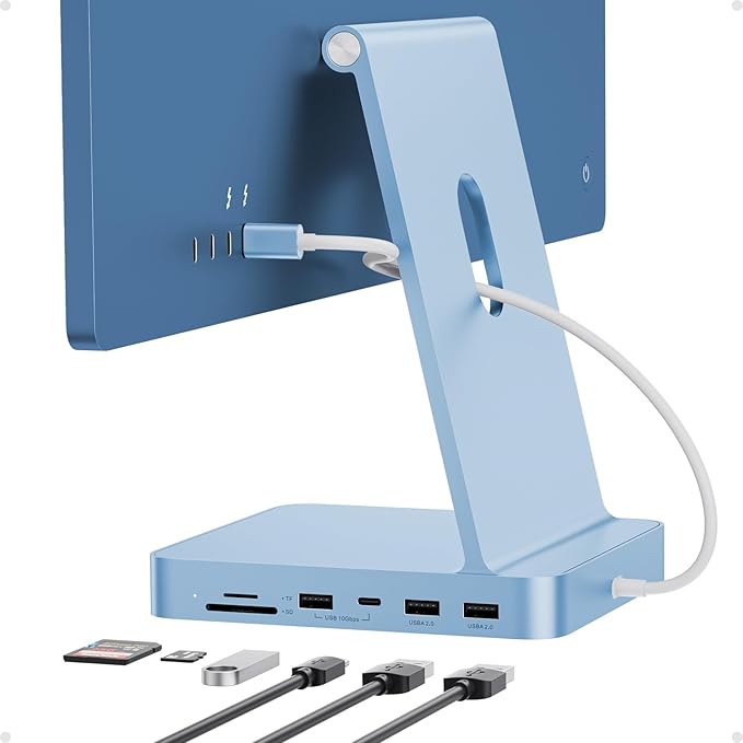 USB C HUB for iMac 24 inch 2021/2023/2024, PULWTOP USB Hub Adapter iMac by PULWTOP