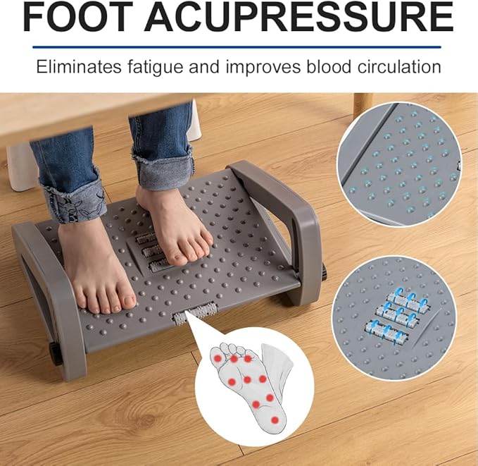 Foot Rest for Under Desk at Work - Image 6