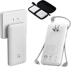 Q 10000mAh Power Bank, Slim Portable Charger, 4 Output External Battery Pack by BrandQ