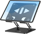 Tablet Stand Holder for Desk, Adjustable Desktop Tablet Holder, Foldable - Image 7
