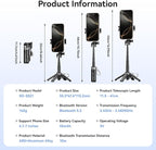 Retractable Mini Tripod for Cell Phone, Portable Selfie Stick Travel Phone - Image 9