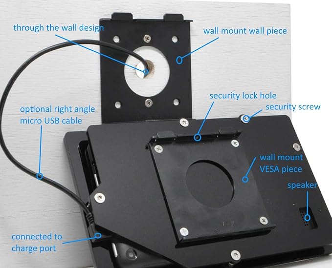 TABcare Anti-Theft Acrylic VESA Enclosure - Image 7