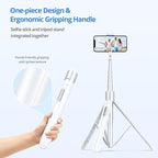 ATUMTEK 60" Selfie Stick Tripod, All in One Extendable Phone Tripod Stand - Image 3