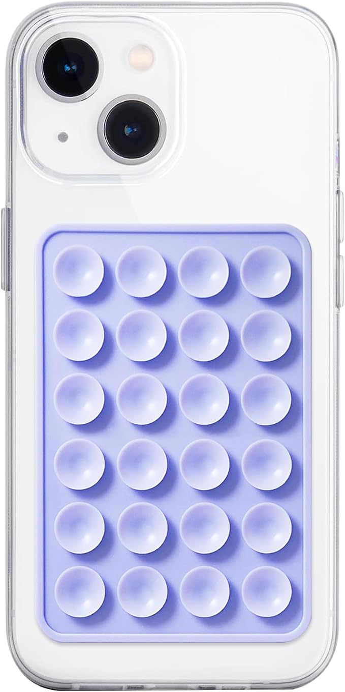 Silicone Suction Phone Case Mount, Non Slip Sticky Phone Grip by JingJinYY