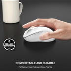 WisFox 2.4G Wireless Mouse for Laptop, Ergonomic Computer Mouse - Image 7