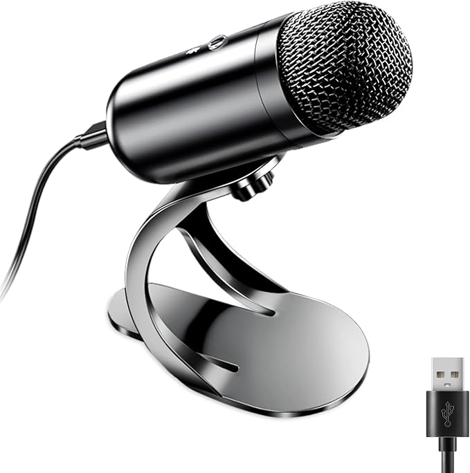 LIANGSTAR USB Computer Microphone, Podcast Mic Desktop by LIANGSTAR