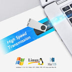KEXIN Flash Drive 128GB USB 3.0 Flash Drive 5 Pack Thumb Drive Jump Drive USB - Image 2