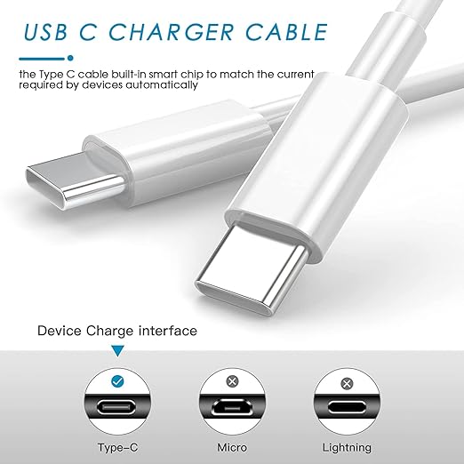 iPhone 16/15 Pro Max Charger Fast Charging, 20W USB C Charger Block, iPad Pro - Image 5
