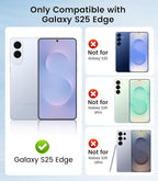 Slim Thin for Samsung Galaxy S25 Edge Case, Compatible - Image 2