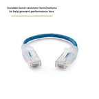 TRUECABLE Cat6 Component Rated Patch Cable, Unshielded, 28AWG Solid Copper - Image 5