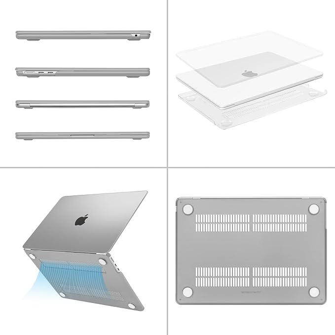 MOSISO Compatible with MacBook Air 13 inch Case 2025 2024 2023 2022 M4 A3240 M3 - Image 5