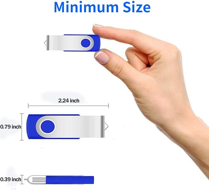 16GB Bulk Flash Drives 50 Pack EASTBULL USB Flash Drives Pack USB 2.0 Thumb - Image 7