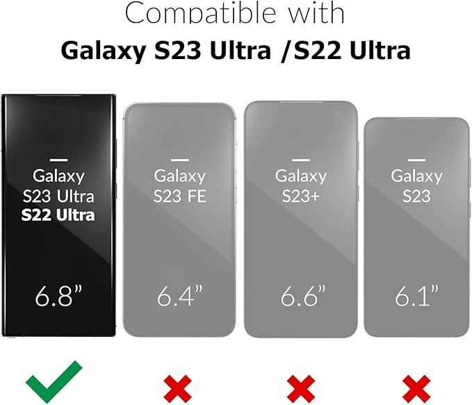 Battery Case for Galaxy S23 Ultra, Slim Portable Protective Fast Charging Case - Image 3