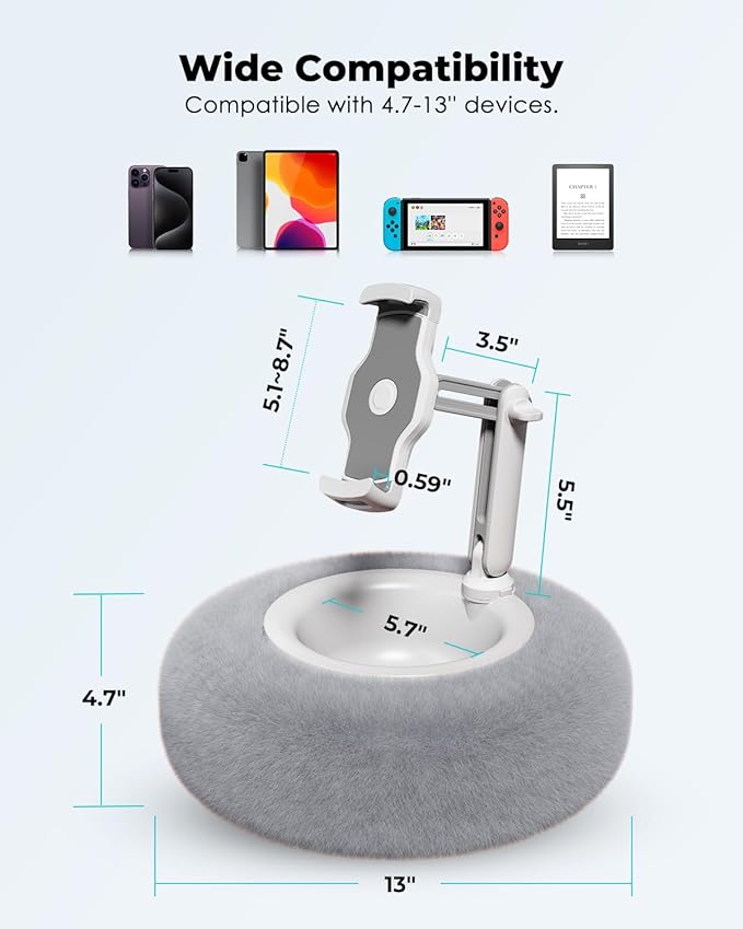 Viozon Tablet Stand Pillow, Compatible - Image 3