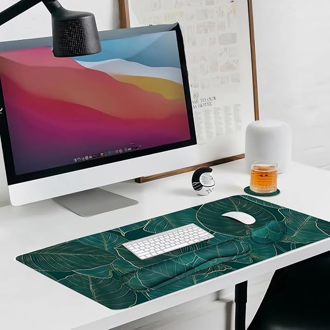 Ergonomic Large Mouse Pad and Keyboard Wrist Rest, Desk Pad - Image 7