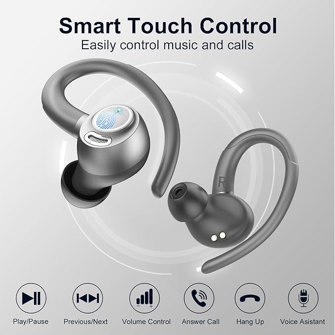 Wireless Earbuds Bluetooth 5.3 Headphones Sports, 48Hrs Playtime Bluetooth - Image 7