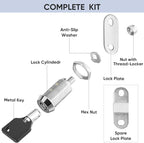 PTEROMY 5 Pack Cabinet Lock - Image 5