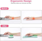 MOSISO Wrist Rest Support for Mouse Pad & Keyboard Set, Ergonomic Mousepad - Image 3
