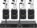 Phenyx Pro in Ear Monitor for Musicians, UHF Wireless in-Ear Monitors System by PhenyxPro