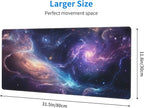 Gaming Mouse Pad Desk Pad, Extended Big Mouse Pad, 31.5x11.8 Inch Long Computer - Image 3