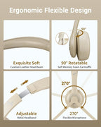 Wireless Headset with AI Noise Cancelling Microphone Bluetooth Headset - Image 5
