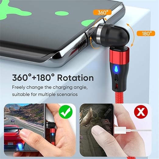 Magnetic Charging Cable 7Pin PD 60W USB C to USB Type C/Micro USB Fast Charging - Image 7