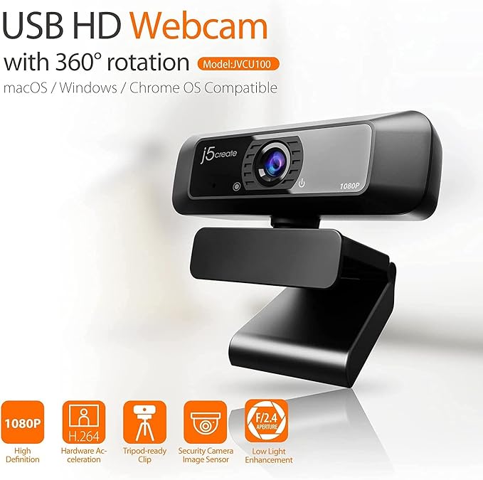 j5create USB Streaming Webcam - Image 2
