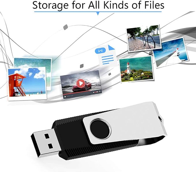 KEXIN 10 Pack 16GB Flash Drive Thumb Drive 16G Bulk USB Drive Memory Stick USB - Image 5