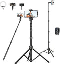 72" Tripod for iPhone, Phone Tripod by Nineigh