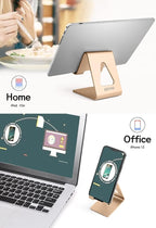 Desk Cell Phone Stand Phone Holder, Aluminum Phone Cradle Dock - Image 4
