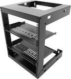 6U Wall Mount Open Frame 19 Inch Server Equipment Rack Wall Mountable Heavy by GlobalRack