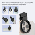 52mm Clip-on ND2-400 Phone Camera Lens Filter Kit, Adjustable Neutral Density - Image 4