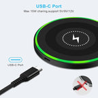 Samsung Wireless Charger Android Charger Fast Charging Pad Wireless Phone - Image 4