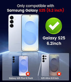 Magnetic for Samsung Galaxy S25 Case Slim Soft Silicone Bumper Shockproof - Image 2