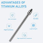 No Wore Out Titanium Alloy Replacement Fine Tips fit - Image 6