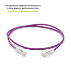 TRUECABLE Cat6 Component Rated Patch Cable, Unshielded, 28AWG Solid Copper - Image 5