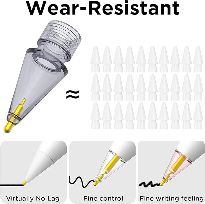 8 Pack Fine Point Replacement Tips Compatible - Image 3