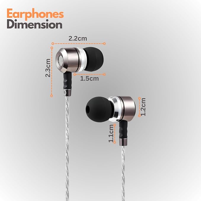 Sephia SP3060 Wired Headphones, HD Bass Driven Audio, Lightweight Aluminum - Image 6