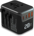 Universal Travel Adapter, adaptador de enchufe de pared internacional de CA de by LINGPEI