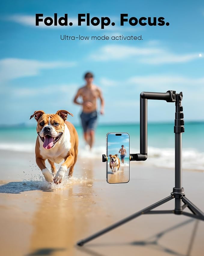 TODI 86" Tripod for iPhone, Phone Tripod Stand - Image 6
